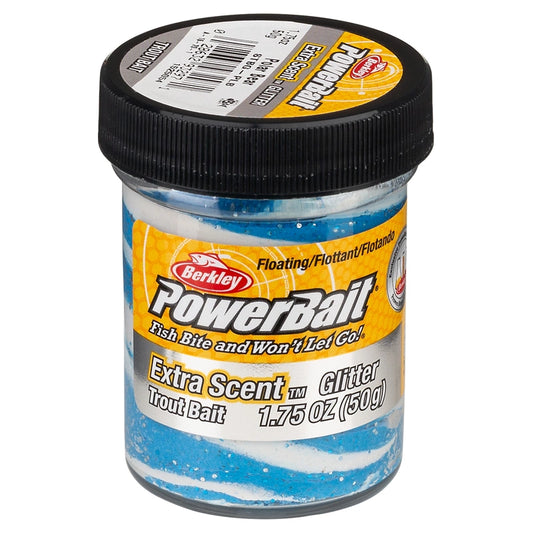 Berkley PowerBait Pasta Trucha Polar Bear Natural Scent Glitter