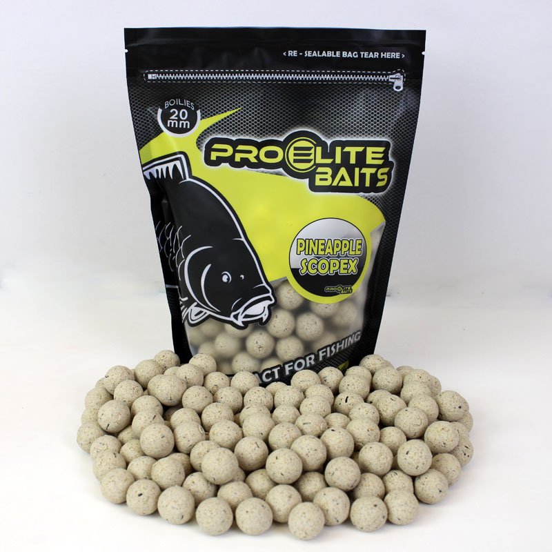 Pro Elite Baits Piña Scopex Classic Boilies 20mm 1kg