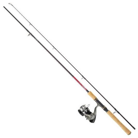 Combo Daiwa Caña Caña CrossFire 2,40m Hevy 14-42gr +Carrete DF 2500