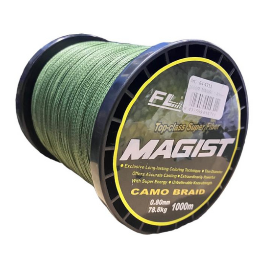 Trenzado FL Top Class Magist Camo 4x 0,90mm 88kg 1000m