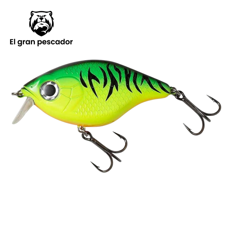 MadCat Crankbait Fire Tiguer UV 65g 12cm 1,00m