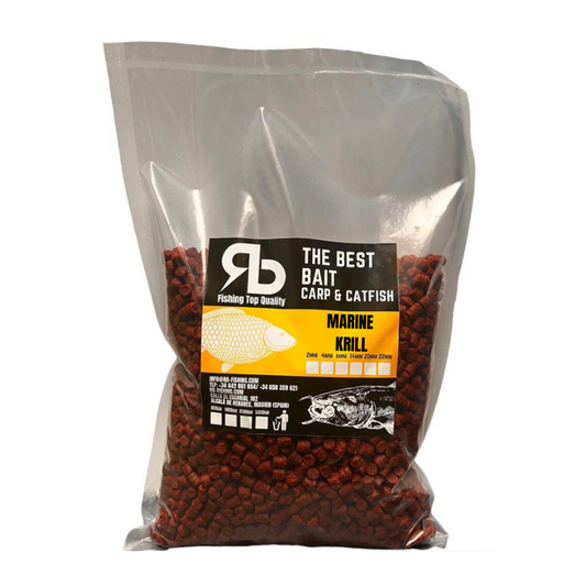 RB Baits Pellet Marine Krill 6mm 1800gr