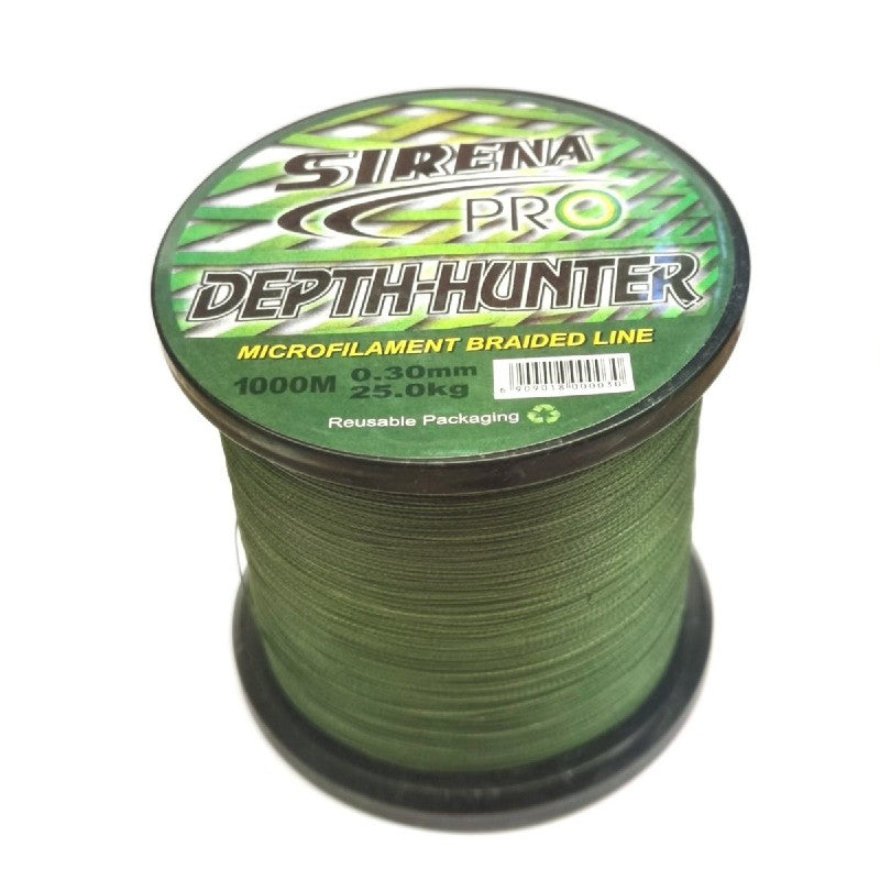 Trenzado Sirena Pro Depth Hunter 4x 0,60mm 63kg 1000m