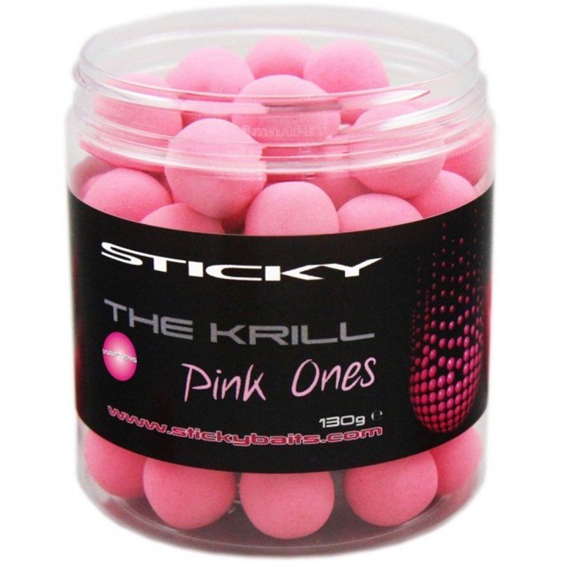 Sticky Baits The Krill Wafters Pink Ones 16mm