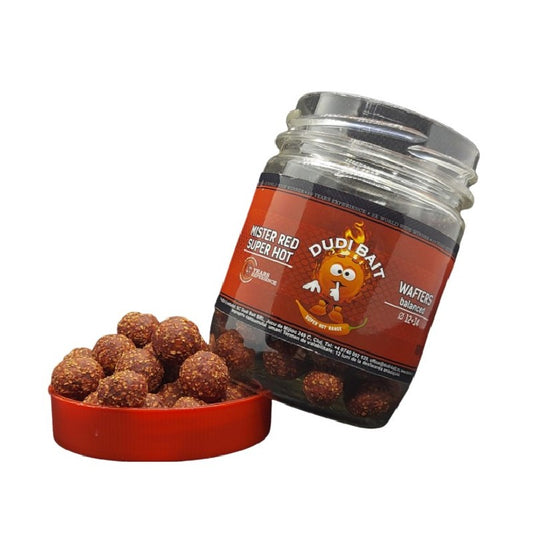 Dudi Baits Mister Red Boilies Selectos Wafters Balanced 12-14mm