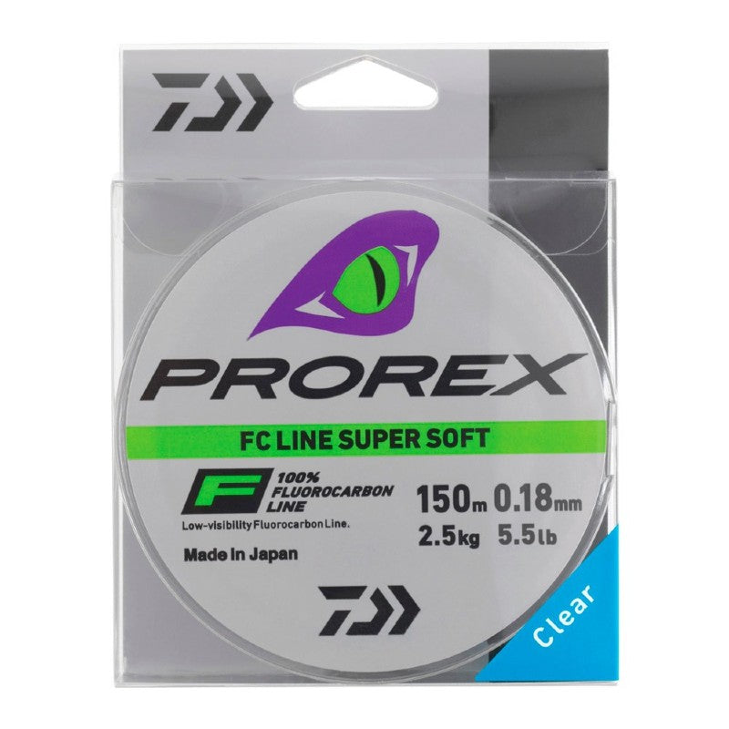 Daiwa Prorex Fluorocarbon 100% 150m 0,20mm 2,9kg