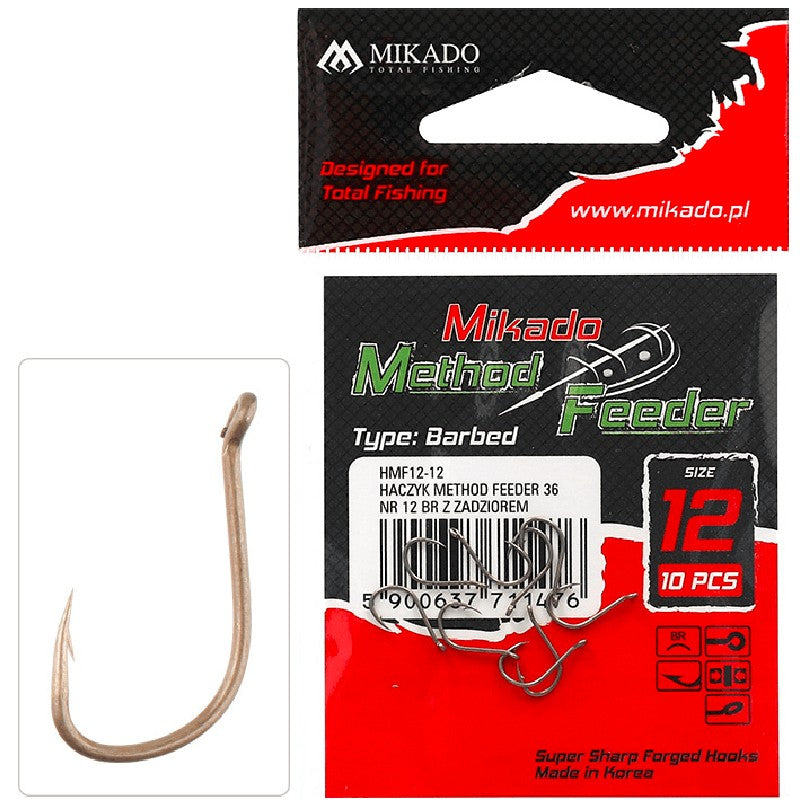 Anzuelos Mikado MF-12 Size 12