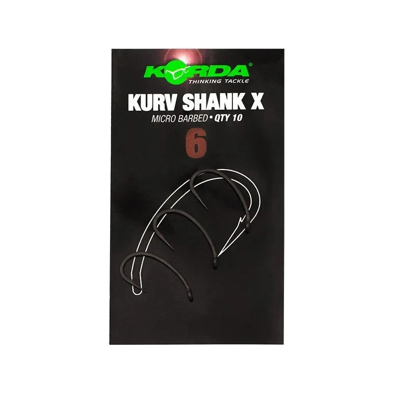 Anzuelos Korda Kurv Shank X Nº 6