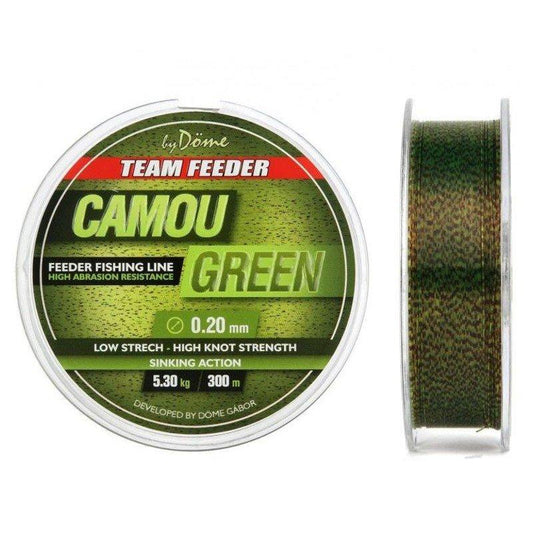 Hilo By Dome Team Feeder Camo Green 0,20mm 5,30kg 300m