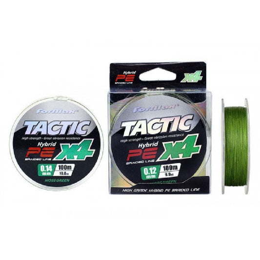 Trenzado Formax Tactic X4 100m 0,12 mm 9,90kg