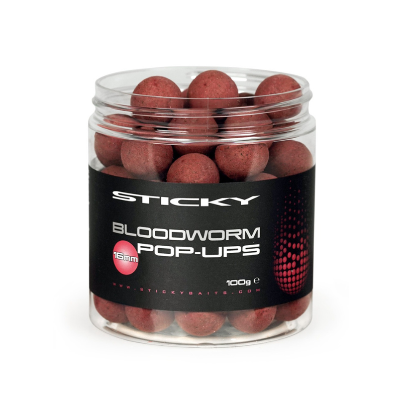 Sticky Baits Bloodworm Pop Ups 16mm