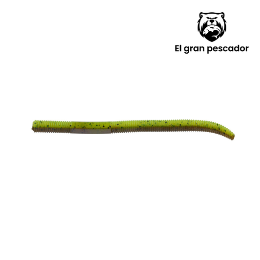 Vinilo Daiwa Skinny Worm Lombriz 10cm Swamp 8pcs