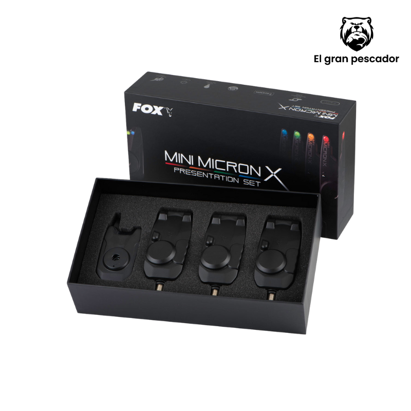 Alarmas Fox Mini Micron X 3 + Receptor
