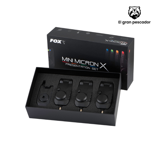 Alarmas Fox Mini Micron X 3 + Receptor