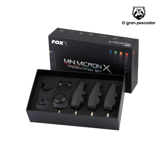 Alarmas Fox Mini Micron X 4 + Receptor