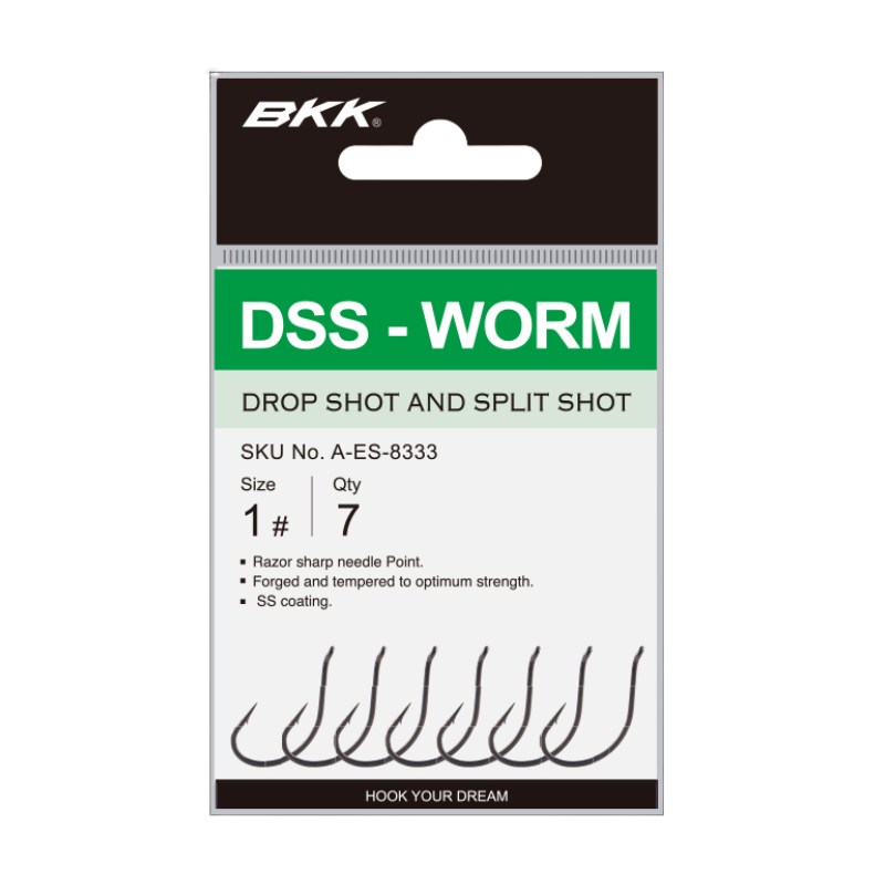 Anzuelos BKK DSS Worm SS Nº 1