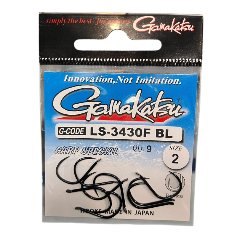 Anzuelos Gamakatsu LS-3430F BL Sin Muerte Size 8