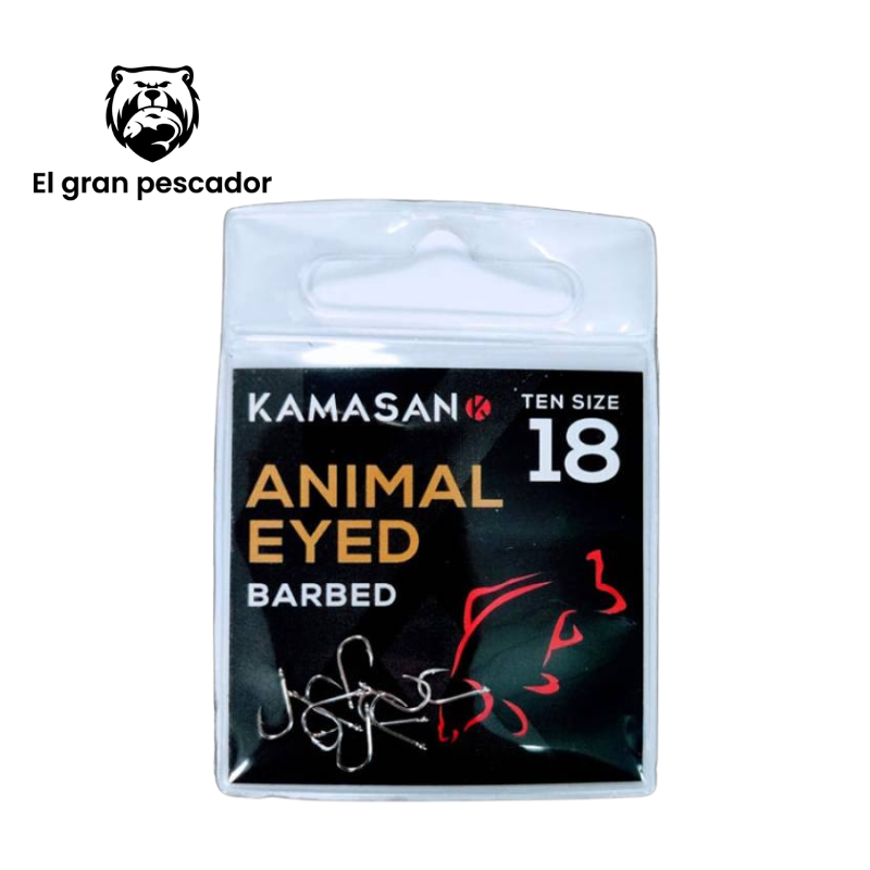 Anzuelos Kamasan Animal Eye Nº 10 10pcs