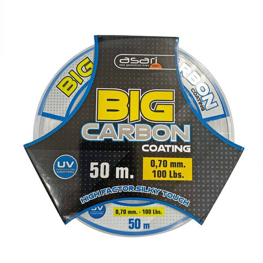 Asari Big Carbon Coating 50m 0,70mm 100lb