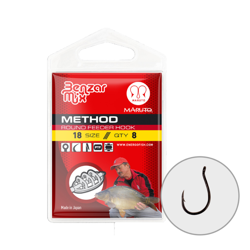 Anzuelos Benzar Mix Method Nº6 8uds