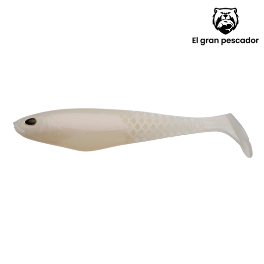 Vinilos Berkley Cull Shad Pearl White 15cm 3pcs