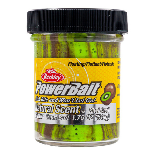 Berkley PowerBait Pasta Trucha Kiwi Natural Scent Glitter