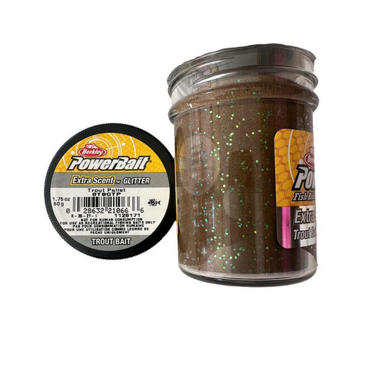 Berkley PowerBait Pasta Trucha Trout Bait Natural Scent Glitter