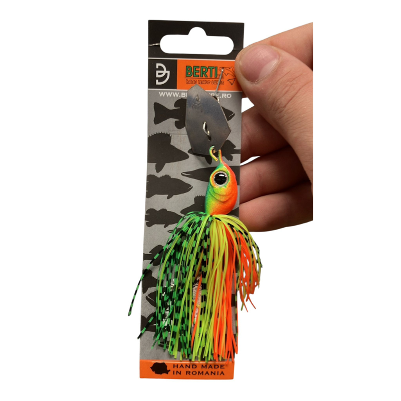 Dynamic Chater Jig Berti Lures Fire Tiguer 5/8oz 17gr