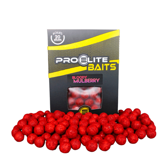 Pro Elite Baits Bloody Mulberry Gold Boilies 20mm 1kg