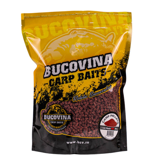 Bucovina Baits Carp Pellets Robin Red 4mm
