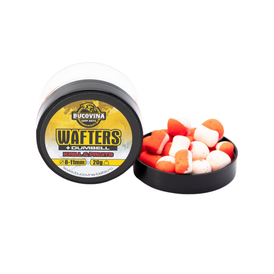 Bucovina Baits Wafters Krill Frutas 14mm