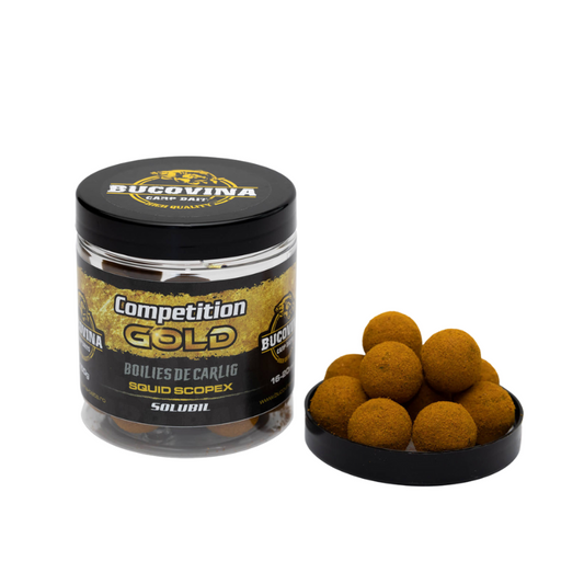 Bucovina Baits Competicion Gold Boilies Selectos 16-20mm