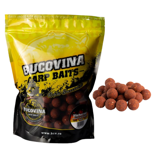 Bucovina Baits The Secret Boilies Solubles 24mm 1kg