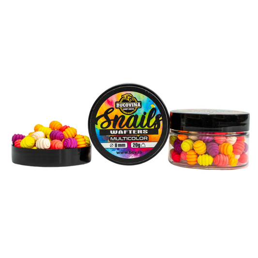 Bucovina Baits Snails Wafter Multicolor 6mm