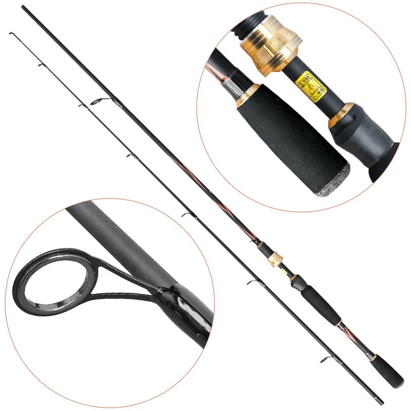 Caña Baracuda Spin Crius 1,95m 8-35gr