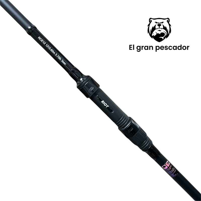 Caña Riot Essence 12ft 3,6m 3,75lb 3tramos