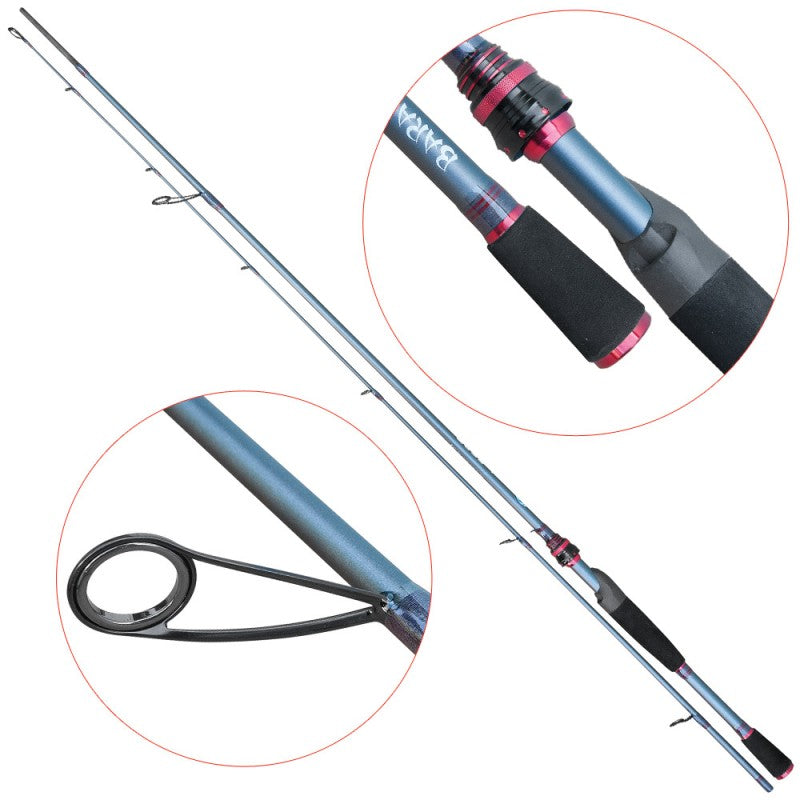 Caña Baracuda Zander Fest 2,20m 7-21gr