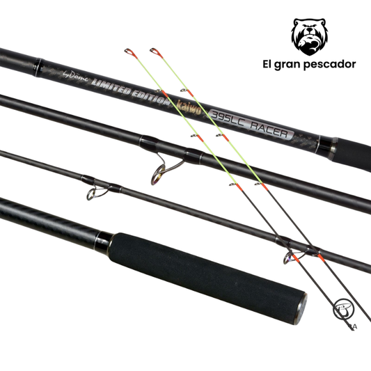 Caña Feeder Kaiwo By Dome Team Feeder 395LC RACER 3 tramos 3,95m 50-170gr Lance 135m