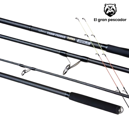 Caña Feeder Kaiwo By Dome Team Feeder 3,95m 3 tramos 50-170gr 150m
