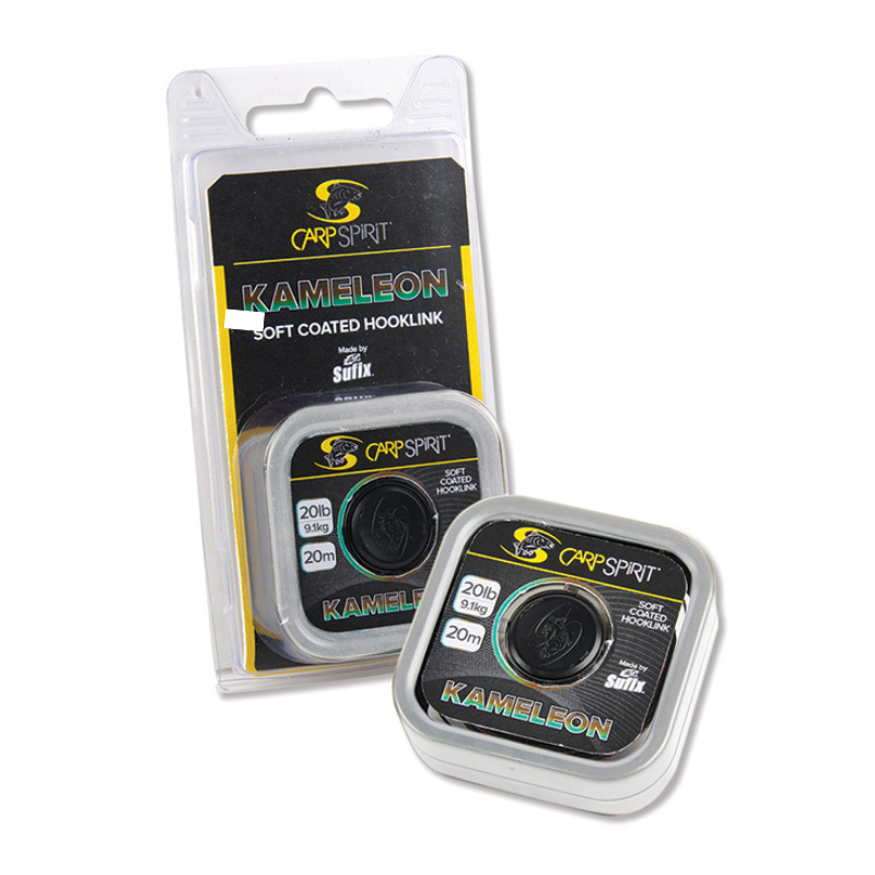Trenzado Carp Spirit Kameleon Soft Coated 35lb 15,90kg 20m