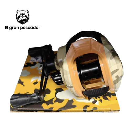 Carrete Casting Wind Blade FB-6 Camuflaje