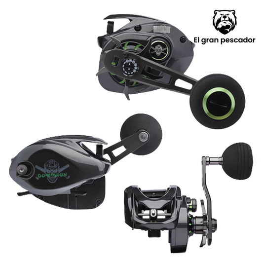Carrete Casting Madcat Dominion Low Profile