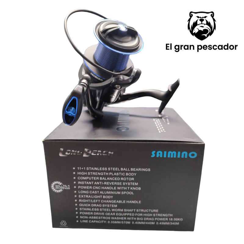 Carrete Wind Blade Long Beach CF10000L