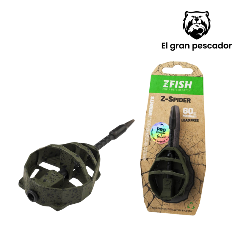 Cebador Method Zfish Spider Large 70gr