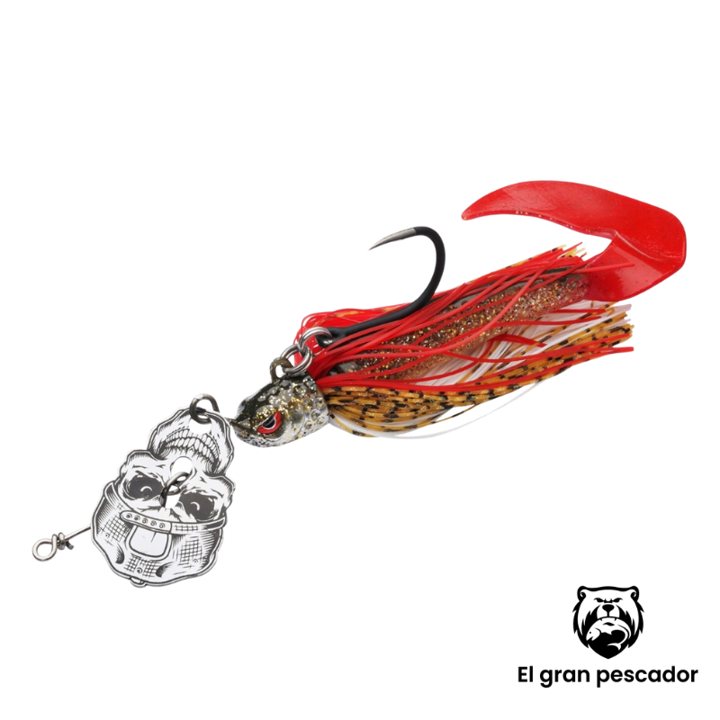 MadCat Chaterbait Siluro Rojo Sangre 7/0 75gr