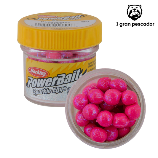 Berkley PowerBait Huevos Rosa Purpurina