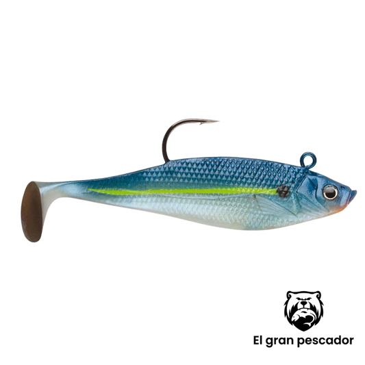 Vinilo Storm Wild Eye Blister 3uds 4´´ 11cm 10gr BSTD Blue Stile