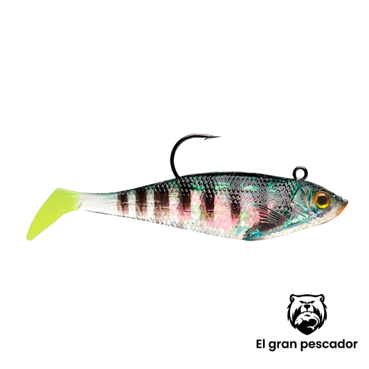Vinilo Storm Wild Eye Blister 3uds 4´´ 11cm 10gr BG Blue Gill