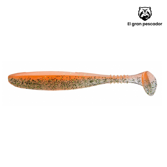 Daiwa Vinilo Tournament D`Fin 4´´ 10cm 7pcs Orange Sunrise