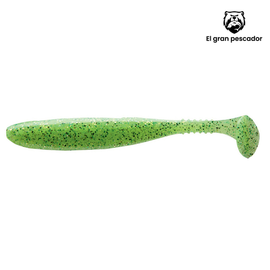 Daiwa Vinilo Tournament D`Fin 4´´ 10cm 7pcs Chartreusse